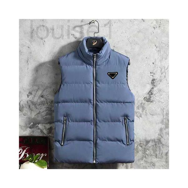 

men's vests popularman designer jacket winter style vest coat men and women letters outerwear thicken outdoor warm jackets coats size /, Black;white