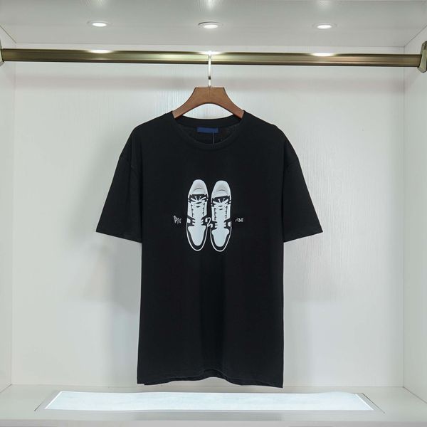 

men's casual summer clothing luxury fashion cupid angels print t-shirts men women designer tees shirt mens streetwear clothing crew nec, White;black