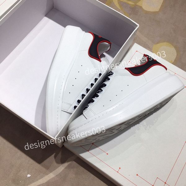 

women designer casual shoes canvas leather white green blue letter overlays fashion platform men womens low sneake, Black