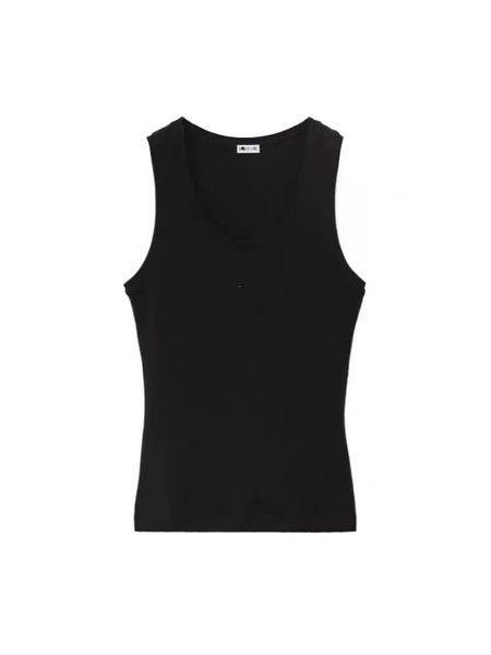 

women tanks camis female femme knits tee designer embroidery knitted vest sport tank breathable yoga vest loews knits shirt, White