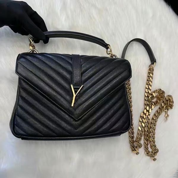 

designer bag college cassandre crossbody bag designer chain bag designer iconic yslparis yslity shoulder bag - timeless and elegant