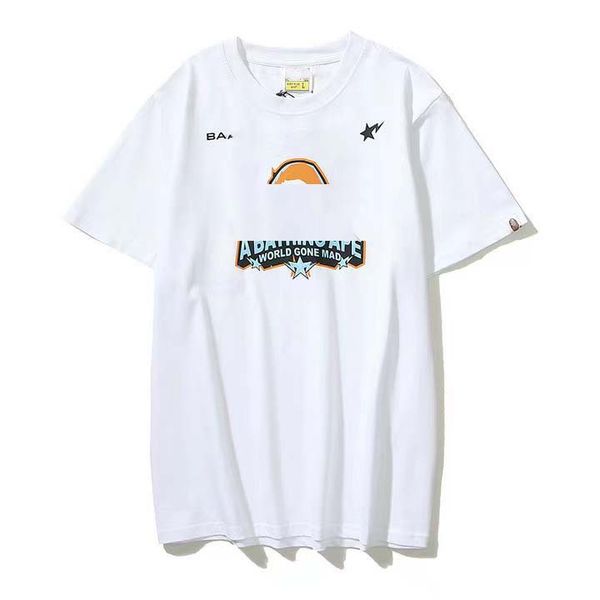 

bp luxury summer men's trend t-shirt designer print t-shirt fashion casual couple short sleeve t-shirt comfort men and women hip hop t-, White;black