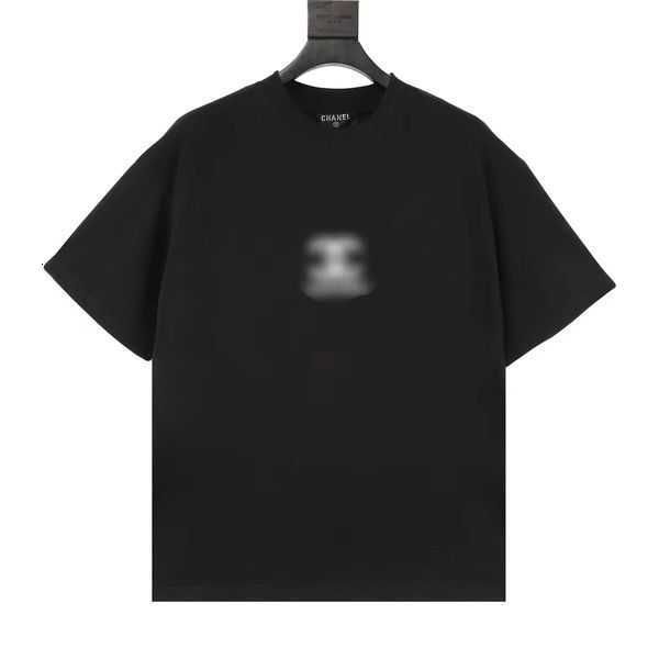 

men's t-shirt short sleeve daily fashion brand ins solid round neck art city new t-shirt temperament standard summer cotton short sleev, White;black