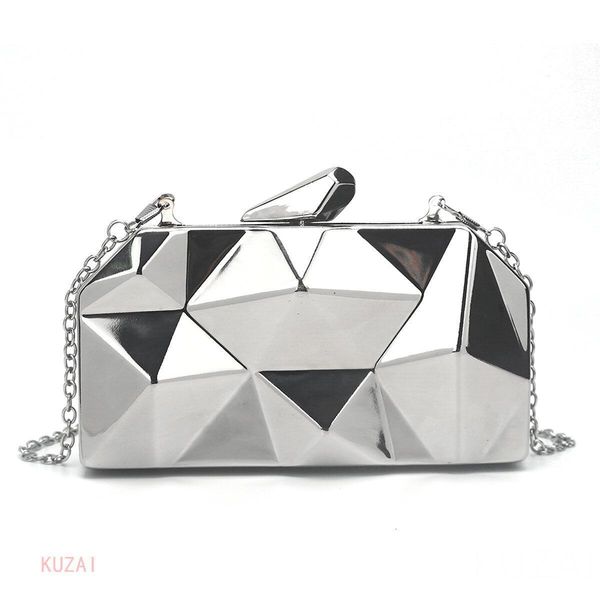 

waist bags 2023 fashion metal texture chain messenger bags trendy clutch evening bag premium small shoulder bag main 230331