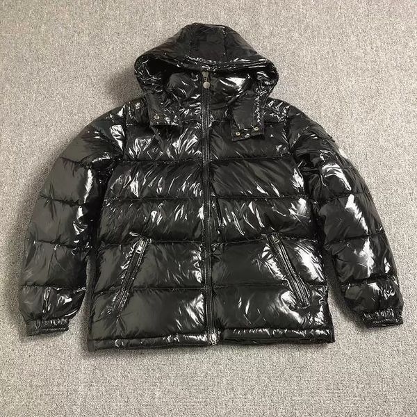

new men women casual down jacket coats men's outdoor warm feather man winter coat outwear jackets parkas jackets, Black