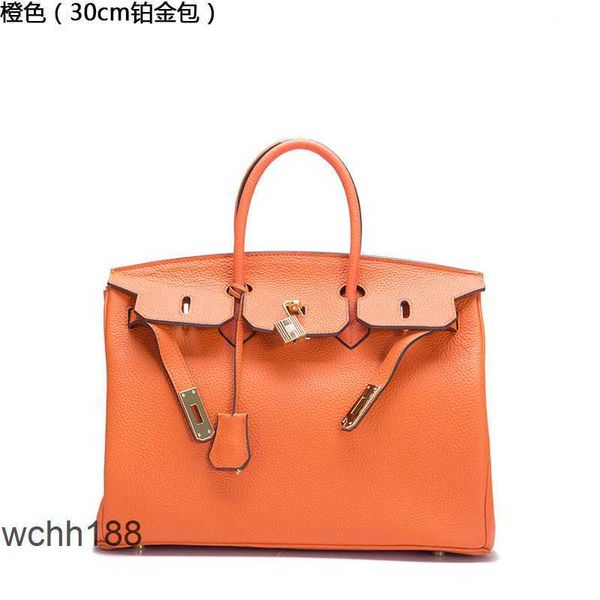 

luxury designer burkin cow bag portable bags layer 2023 handbags togo birkins single women's leather lychee shoulder pattern ja1g