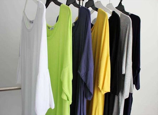 

womens summer modal bottoming shirt loose large size batwing sleeve half t, White