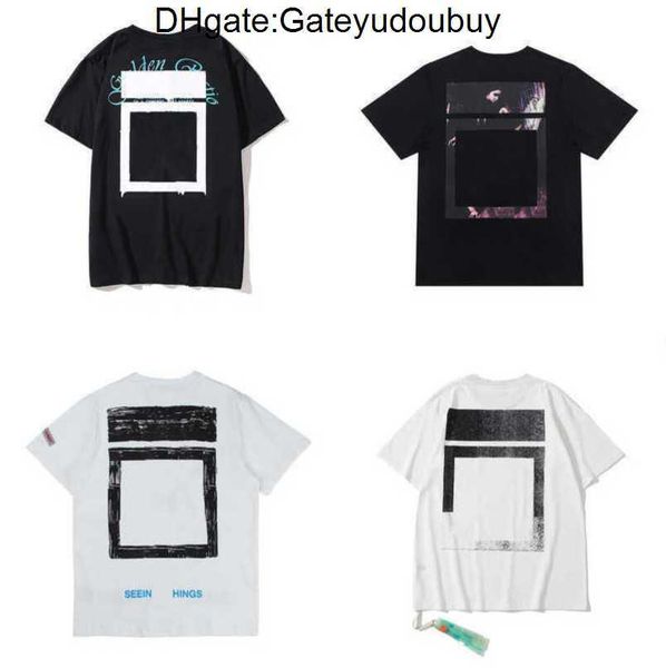 

luxury classics white mens t shirt designer brand t-shirts casual summer tees women back arrow x print t-shirt couples sports tshirts hip ho, White;black