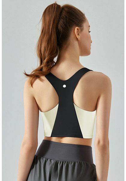 

ll yoga sports bras bodycon tank for women workout fitness ll bra women push up seamless sport tank underwear running gym assorted colors ds