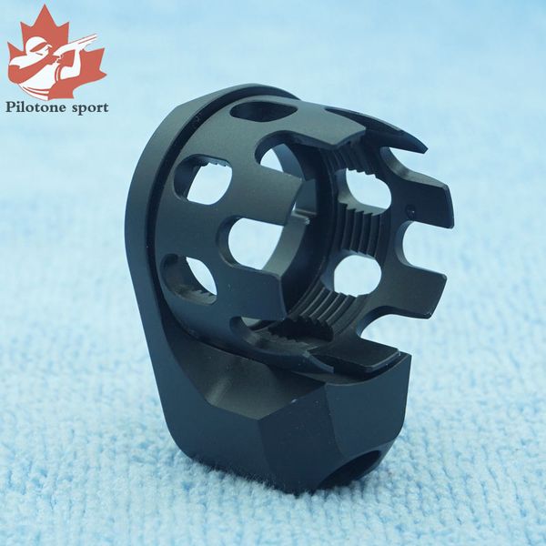 

yygun aeg metal fastener cnc buffer tube adapter airsoft rifle m16 m4 hunting parts with qd holes
