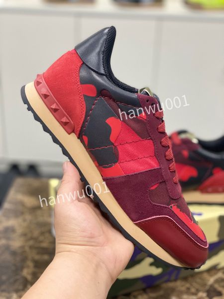 

luxury designer casual shoes men women calfskin shoes vintage suede sneakers trainer platform lace leisure shoe, Black
