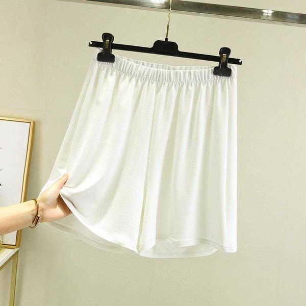 

elastic waist washed denim shorts womens spring and summer retro high loose wide, White;black