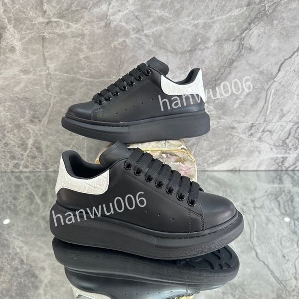 

2023mens designer sneakers mens shoes print check trainer platform trainers striped sneaker suede shoes, Black