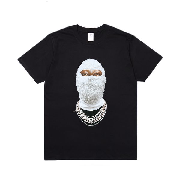 

men's tshirts ih nom uh nit shirt hip hop streetwear diamond masked 3d shirts fashion 1 1 skateboard cotton shirt 230331, White;black