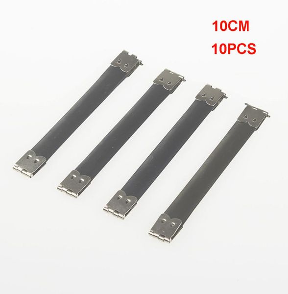 

10pcs diy metal internal frames clasp bag coin purse sewing internal handbag hinges spring clip sewing bags accessories1016188, Black