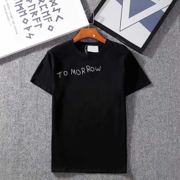 

men designer t shirts women letter printed tshirts fashion summer short sleeve tees sale 9 styles breathable t-shirts 3uzy3, White;black