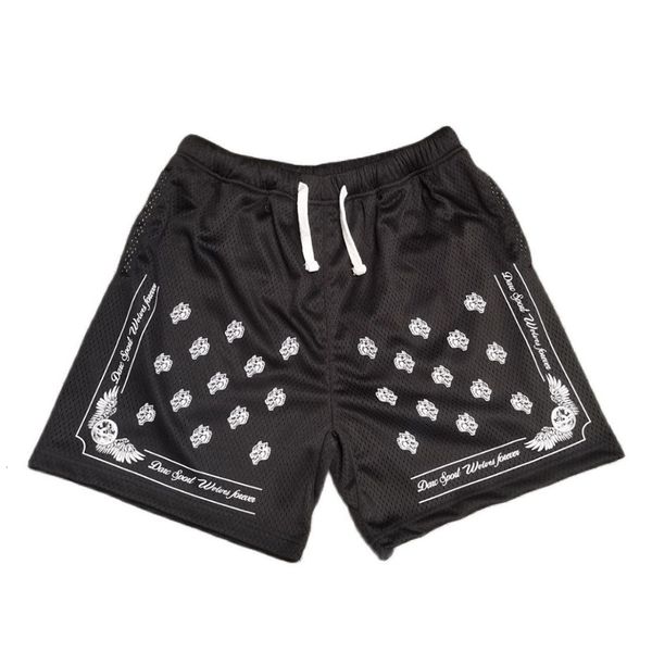

men's shorts darc mesh men women classic gym sport wolves print with liner double layer us size 230331, White;black