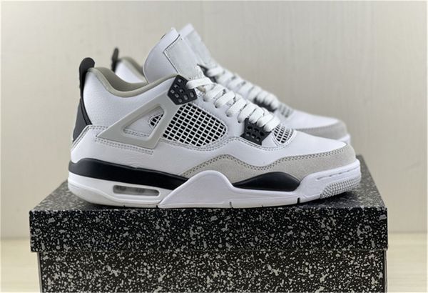 

with box jumpman 4 women mens running jorden basketball shoes 0668896 white oreo sail red thunder 4s fire red zen master military black cat
