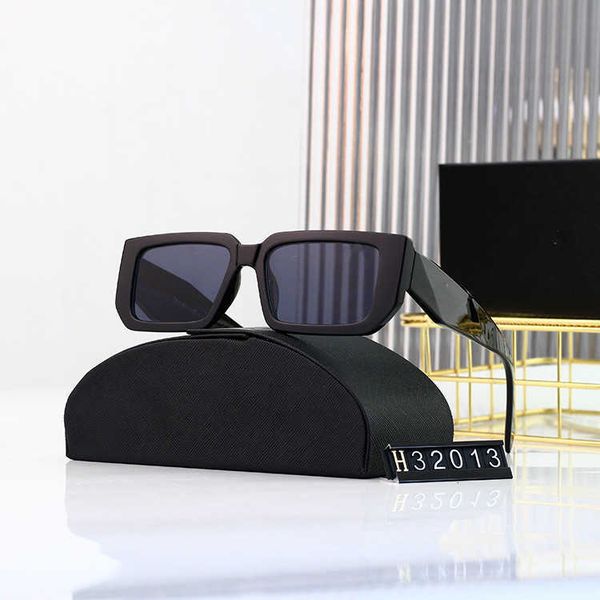 

Triangular P letter Designer Sunglasses Small box sunglasses Future wind net red Fashion for men and women