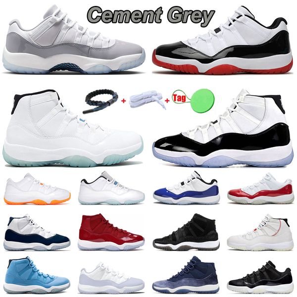 

basketball shoes men women 11s cement grey cherry midnight navy cool grey legend blue space jam mens trainers sport sneakers size 36-47