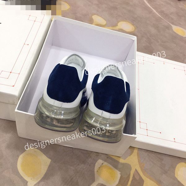 

new mens fashion designer flat sneaker casual shoes canvas leather white green blue letter overlays fashion platform mens womens low sneake, Black