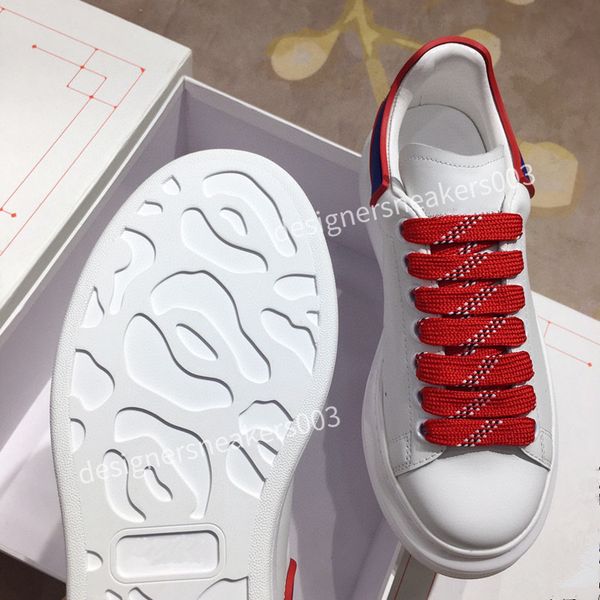 

women designer casual shoes canvas leather white green blue letter overlays fashion platform men womens low sneake, Black