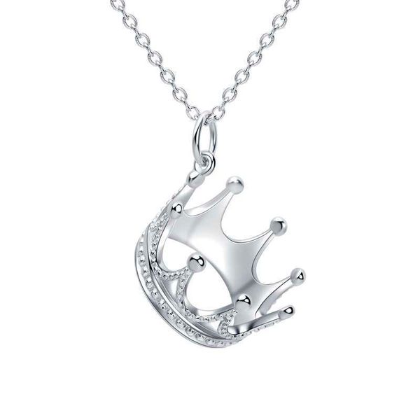 

pendant necklaces big brand and same pendant necklaces crown necklace queen collar chain pendant 925 silver gift for girlfriend's birth