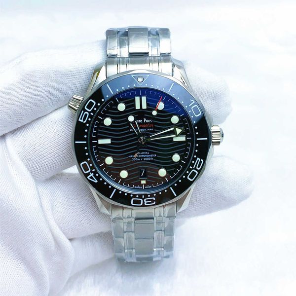 

luxury watch 007 same watches 300/600 orange cosmos men's and women's glow the night 8800 movement, Slivery;brown