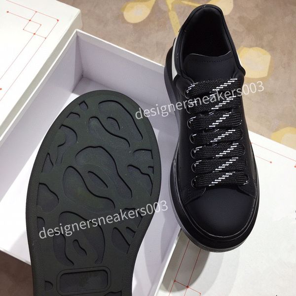 

2023new designer mens casual shoes canvas leather white green letter overlays fashion platform men women low sneake, Black