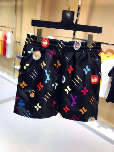 

summer fashion mens designers shorts quick drying swimwear printing board beach pants men swim short camouflage active shorts asian size m-3, White;black