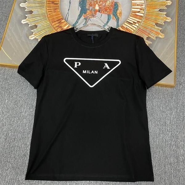 

luxury tshirt men s women designer t shirts short summer fashion casual with brand letter designers t-shirt gl3, White;black