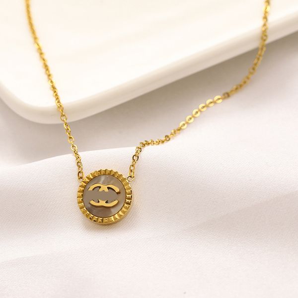 

classic simple style designer letter necklaces brand letter pendant chains necklaces jewelry accessory wedding gifts, Silver