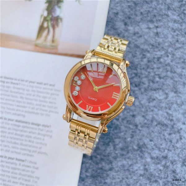 

chopar wrist watches for women 2023 womens watches 30mm quartz watch luxury brand clock diamond watch fashion steel strap butterfly, Slivery;golden