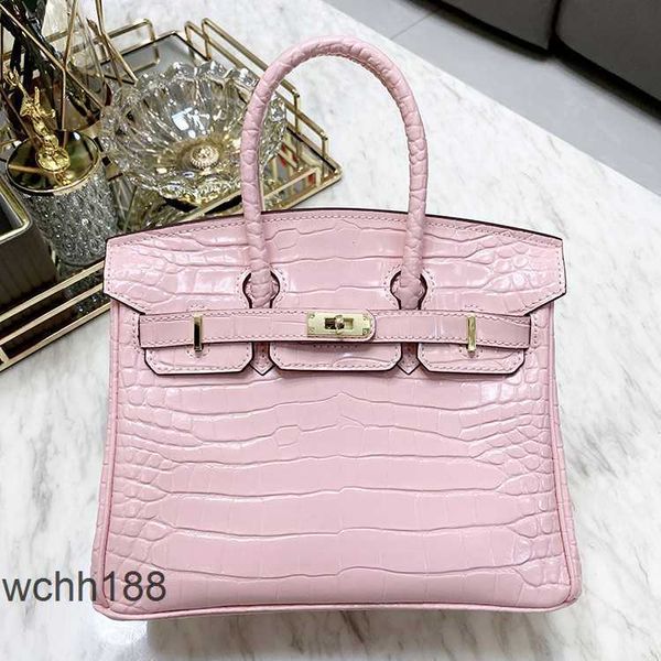 

bag large handbag women designer burkin 2023 leather capacity crocodile fashion cowhide birkins pattern luxury bags kzuu