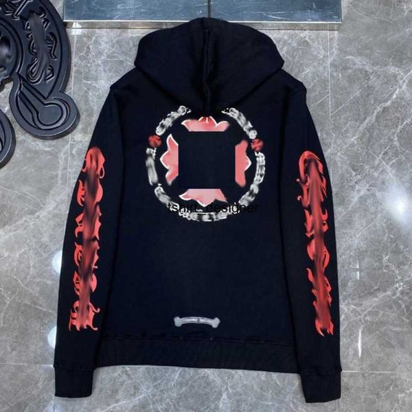 

men's luxury fashion sweatshirts designer classic hoodies zipper hooded sweater cross pullover sanskrit hoodie casual men women coat s, Black