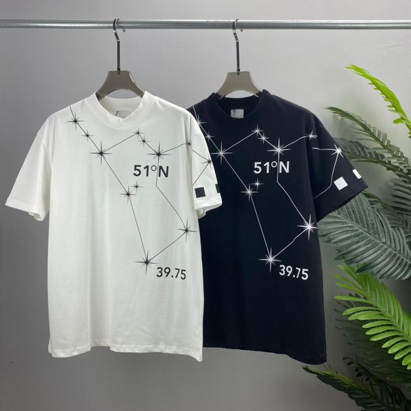 

22ss designer hoodies printed t shirts tee sweatshirt fashion high street short sleeves 035, Black;brown