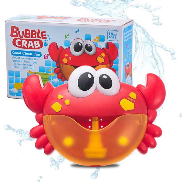 

bath toys bubble crabs frog baby bath toy toddler bath bubble maker pool swimming bathtub soap machine bathroom toys for children kids 23033