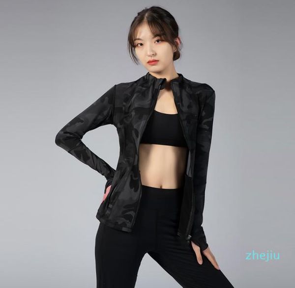 

women sportswear zipper quick dry sport jacket outwear yoga gym professional polyester snow running clothing1148015