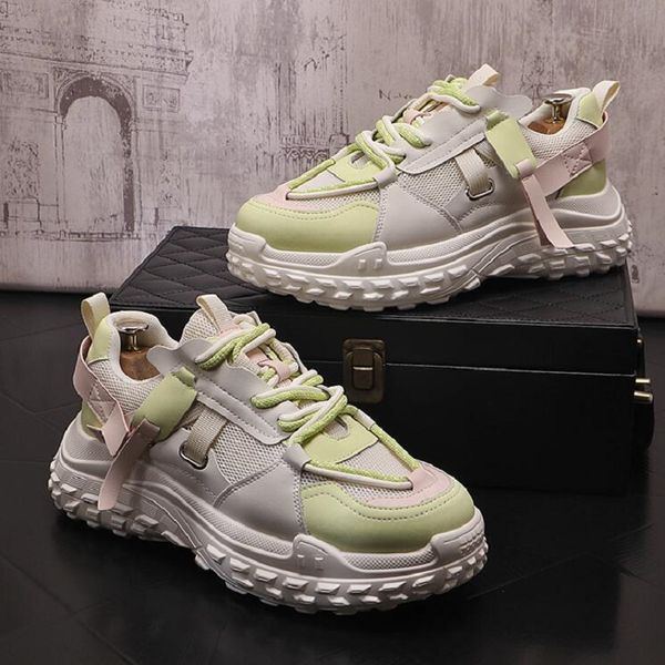 

lightweight breathable men casual shoes flat lace-up tenis masculino sneakers fashion classic white business travel shoes d2h6, Black