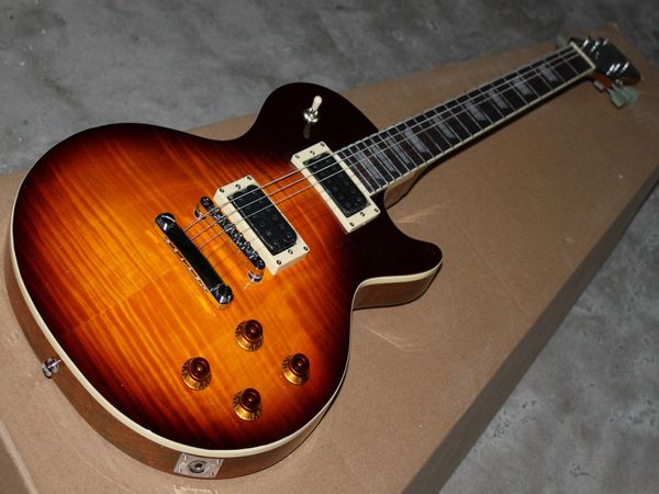 

factory custom shop jimmy page desert sunburst vos lp electric guitar ems in stock 69