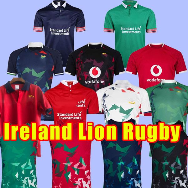 

2021 british irish rugby jerseys training test warm up shirt size s-5xl lions 2022 2023 vest world cup 21 22 home away singlet, Black;gray