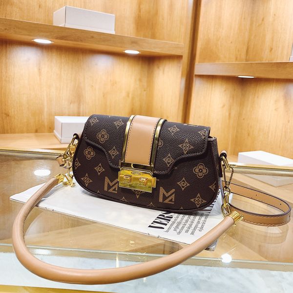 

crossbody bag women's bag fashion design shoulder bag texture underarm small bag