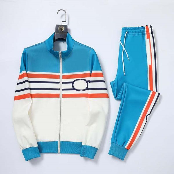 

new designer tracksuits men luxury sweatsuit two piece embroidery womens tracksuit jogging suit jacket hoodie pants sets sporting suits wome, Gray