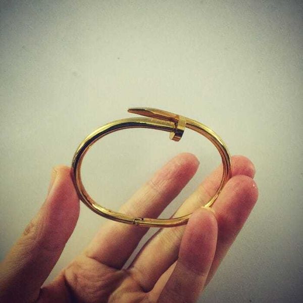 

designer bracelet carti bangle jewelry new trend hiphop 2023, Black