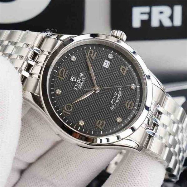 

watch fashion tudors luxury designer watch famous men's 1926 simple three needle matching single calendar design mechanical n5g0, Slivery;golden