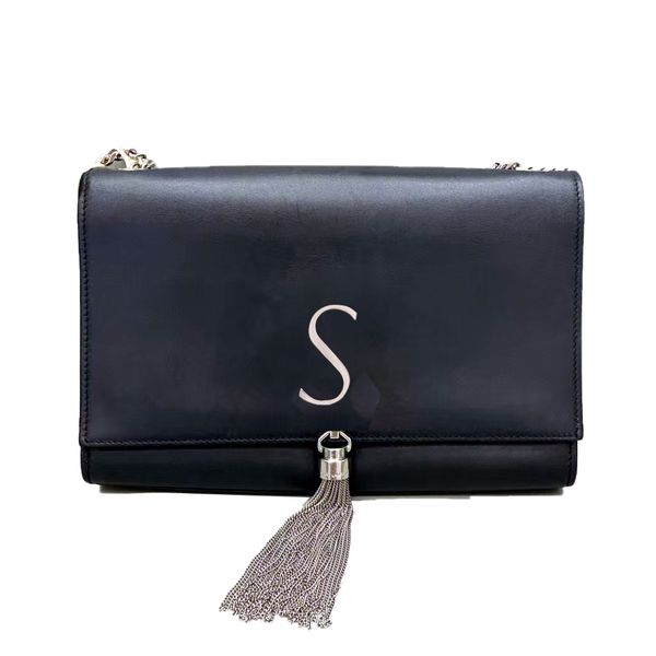 

classic lock woc tassel clutch bag kate luxury designer women's mens shoulder bag leather metal handbags caviar tote round crossbody hi