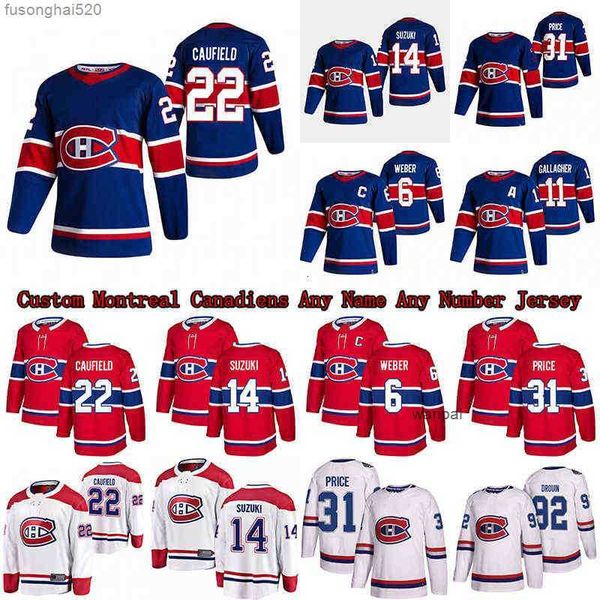 

cole caufield custom montreal canadiens mens kids jersey carey price jesperi kotkaniemi allen brendan gallagher gustafsson roy drouin, Black;red