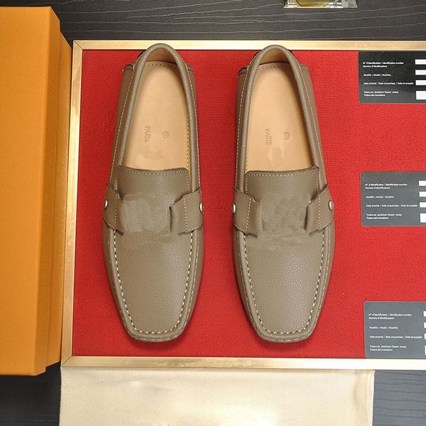 

fashion mens casual driving shoes designer dress shoes luxury men casual big size peas shoes comfortable mens shoes sneakers size 38-45, Black
