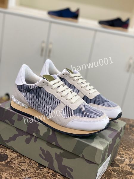 

2023 new luxury casual shoes men women calfskin shoes vintage suede sneakers trainer platform lace leisure shoe, Black