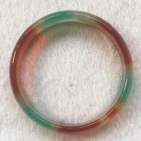 

designer bracelet bangle wholesale natural multicolor onxy size 56-58mm phbd, Black